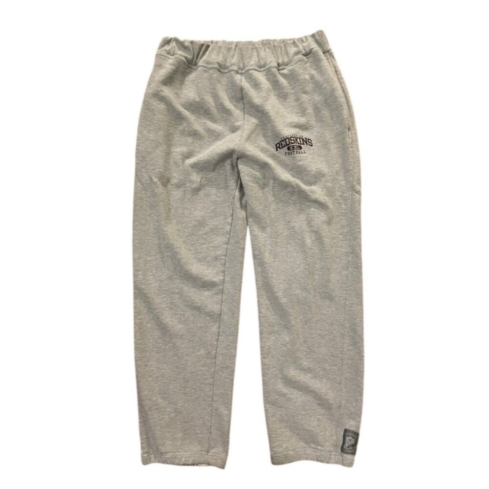 Reebok NFL Washington Redskins Sweatpants L Gray VTG 2000s Distressed Y2K